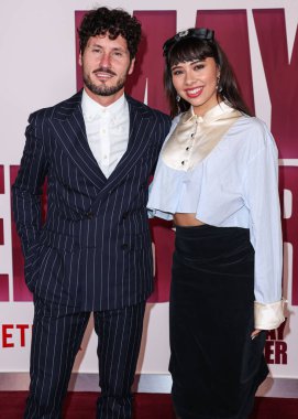 Valentin Chmerkovskiy ve Xochitl Gomez, Netflix 'in 16 Kasım 2023' te Los Angeles, Kaliforniya, ABD 'deki Akademi Sinema Müzesi' nde gerçekleştirdiği Netflix 'in Mayıs ayının galasına geldiler.. 