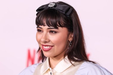 Amerikalı aktris Xochitl Gomez, Netflix 'in 16 Kasım 2023 tarihinde Los Angeles, Kaliforniya, ABD' deki Akademi Sinema Müzesi 'nde gerçekleştirdiği' Mayıs ayının galasına geldi.. 