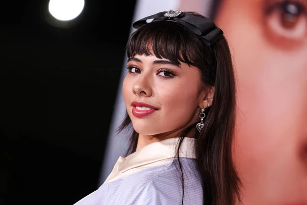 stock image American actress Xochitl Gomez arrives at the Los Angeles Premiere Of Netflix's 'May December' held at the Academy Museum of Motion Pictures on November 16, 2023 in Los Angeles, California, United States. 