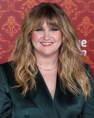 Amerikalı aktris, komedyen ve senarist Jillian Bell, 28 Kasım 2023 'te Westwood, Los Angeles, Kaliforniya, ABD' deki Regency Village Theatre 'da düzenlenen Amazon Prime Video' nun 'Candy Cane Lane' in dünya prömiyerine geldi.