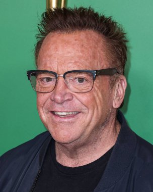 Amerikalı aktör ve komedyen Tom Arnold, 28 Kasım 2023 'te Westwood, Los Angeles, Kaliforniya' daki Regency Village Theatre 'da düzenlenen Amazon Prime Video' nun 'Candy Cane Lane' in dünya prömiyerine geldi..