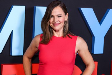 Amerikalı aktris Jennifer Garner, Netflix 'in' Aile Düğmesi 'nin Los Angeles' taki galasına 29 Kasım 2023 'te ABD' nin Los Angeles, Kaliforniya 'daki The Grove 14' te geldi..        