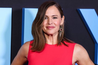 Amerikalı aktris Jennifer Garner, Netflix 'in' Aile Düğmesi 'nin Los Angeles' taki galasına 29 Kasım 2023 'te ABD' nin Los Angeles, Kaliforniya 'daki The Grove 14' te geldi..        