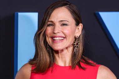 Amerikalı aktris Jennifer Garner, Netflix 'in' Aile Düğmesi 'nin Los Angeles' taki galasına 29 Kasım 2023 'te ABD' nin Los Angeles, Kaliforniya 'daki The Grove 14' te geldi..        