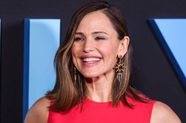 Amerikalı aktris Jennifer Garner, Netflix 'in' Aile Düğmesi 'nin Los Angeles' taki galasına 29 Kasım 2023 'te ABD' nin Los Angeles, Kaliforniya 'daki The Grove 14' te geldi..        