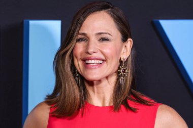 Amerikalı aktris Jennifer Garner, Netflix 'in' Aile Düğmesi 'nin Los Angeles' taki galasına 29 Kasım 2023 'te ABD' nin Los Angeles, Kaliforniya 'daki The Grove 14' te geldi..        