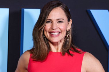 Amerikalı aktris Jennifer Garner, Netflix 'in' Aile Düğmesi 'nin Los Angeles' taki galasına 29 Kasım 2023 'te ABD' nin Los Angeles, Kaliforniya 'daki The Grove 14' te geldi..        