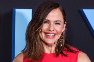 Amerikalı aktris Jennifer Garner, Netflix 'in' Aile Düğmesi 'nin Los Angeles' taki galasına 29 Kasım 2023 'te ABD' nin Los Angeles, Kaliforniya 'daki The Grove 14' te geldi..        