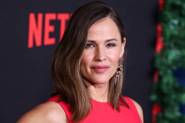 Amerikalı aktris Jennifer Garner, Netflix 'in' Aile Düğmesi 'nin Los Angeles' taki galasına 29 Kasım 2023 'te ABD' nin Los Angeles, Kaliforniya 'daki The Grove 14' te geldi..        