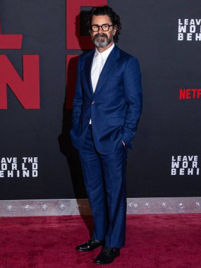 Chad Hamilton, Netflix 'in 4 Aralık 2023' te New York City, New York, ABD 'deki The Paris Theater' da gerçekleştirdiği 