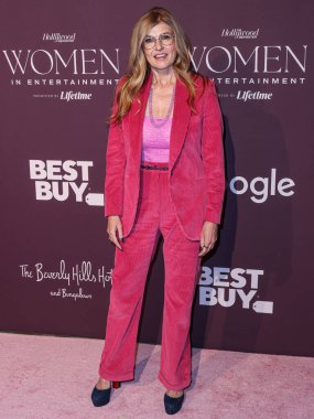 Amerikalı aktris Connie Britton, Lifetime tarafından 7 Aralık 2023 'te Beverly Hills Hotel' de düzenlenen Hollywood Reporter 's Women in Entertainment Gala 2023' e geliyor..