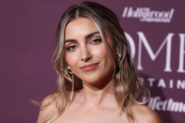 Amerikalı araba sürücüsü, özel araba üreticisi, televizyon sunucusu ve aktris Emelia Hartford, 7 Aralık 2023 'te Beverly Hills Hotel' de düzenlenen Lifetime tarafından sunulan Hollywood Reporter 's Women In Entertainment Gala 2023' e geldi.