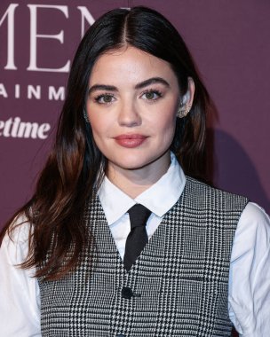 Amerikalı aktris ve şarkıcı Lucy Hale, 7 Aralık 2023 'te Beverly Hills Hotel' de Lifetime tarafından sunulan Hollywood Reporter 's Women in Entertainment Gala 2023' e geliyor.. 