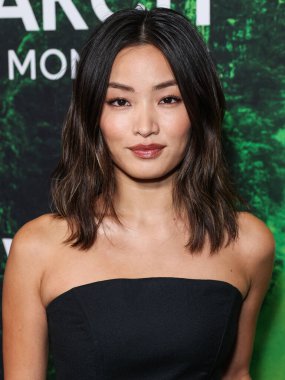 Yeni Zelandalı aktris, şarkıcı ve dansçı Anna Sawai, 8 Aralık 2023 'te Beverly Hills' teki The London West Hollywood 'da düzenlenen Los Angeles Call Of Apple TV +' s Monarch 1.