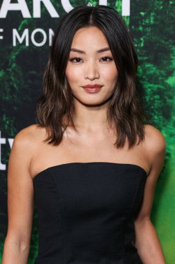 Yeni Zelandalı aktris, şarkıcı ve dansçı Anna Sawai, 8 Aralık 2023 'te Beverly Hills' teki The London West Hollywood 'da düzenlenen Los Angeles Call Of Apple TV +' s Monarch 1.