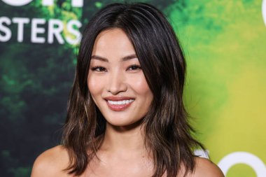 Yeni Zelandalı aktris, şarkıcı ve dansçı Anna Sawai, 8 Aralık 2023 'te Beverly Hills' teki The London West Hollywood 'da düzenlenen Los Angeles Call Of Apple TV +' s Monarch 1.