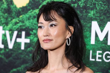 Japon aktris Mari Yamamoto, 8 Aralık 2023 'te Beverly Hills' teki Londra Batı Hollywood 'da Los Angeles, Los Angeles, Kaliforniya, ABD' de düzenlenen Canavarların Mirası 1.