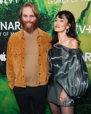 Wyatt Russell ve Mari Yamamoto, 8 Aralık 2023 'te Beverly Hills' teki Londra Batı Hollywood 'da düzenlenen Canavarların Mirası 1. Sezon' da Los Angeles, Los Angeles, Kaliforniya, ABD