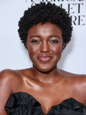 Amerikalı aktris Krys Marshall, 11 Aralık 2023 'te Beverly Hilton Hotel' de düzenlenen Amerikan Bale Tiyatrosu 'nun Holiday Benefit 2023 yardım gecesine geldi..