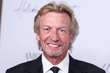 Nigel Lythgoe arrives at the American Ballet Theatre's Holiday Benefit 2023 held at The Beverly Hilton Hotel on December 11, 2023 in Beverly Hills, Los Angeles, California, United States. clipart