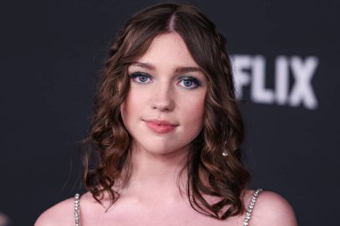 Amerikalı aktör, şarkıcı ve söz yazarı Alexa Swinton, 12 Aralık 2023 tarihinde Los Angeles, Kaliforniya, ABD 'deki Akademi Sinema Müzesi' nde düzenlenen Netflix 'in' Maestro 'sunun Los Angeles özel gösterimine geldi.. 