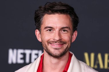 İngiliz aktör Jonathan Bailey, 12 Aralık 2023 'te Los Angeles, Kaliforniya, ABD' deki Akademi Sinema Müzesi 'nde düzenlenen Netflix' in 'Maestro' sunun Los Angeles Özel Gösterimi 'ne geldi.. 