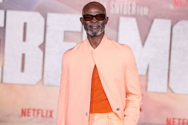 Beninli aktör Djimon Hounsou, 13 Aralık 2023 'te Hollywood, Los Angeles, Kaliforniya, ABD' de bulunan TCL Çin Tiyatrosu IMAX 'ta düzenlenen Netflix' in 