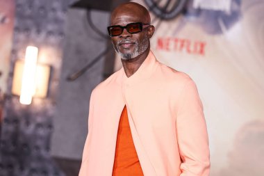 Beninli aktör Djimon Hounsou, 13 Aralık 2023 'te Hollywood, Los Angeles, Kaliforniya, ABD' de bulunan TCL Çin Tiyatrosu IMAX 'ta düzenlenen Netflix' in 