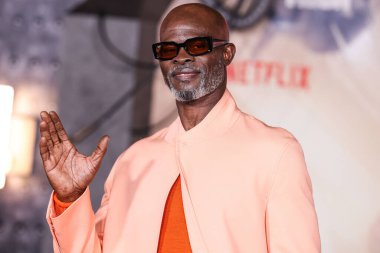 Beninli aktör Djimon Hounsou, 13 Aralık 2023 'te Hollywood, Los Angeles, Kaliforniya, ABD' de bulunan TCL Çin Tiyatrosu IMAX 'ta düzenlenen Netflix' in 