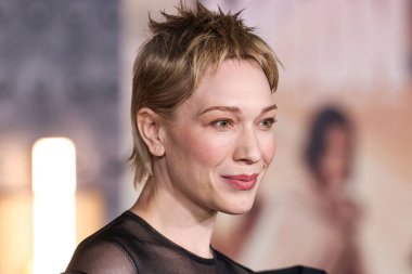 İngiliz aktris Rhian Rees, 13 Aralık 2023 'te Hollywood, Los Angeles, Kaliforniya, ABD' de düzenlenen TCL Çin Tiyatrosu IMAX 'te düzenlenen Netflix' in 