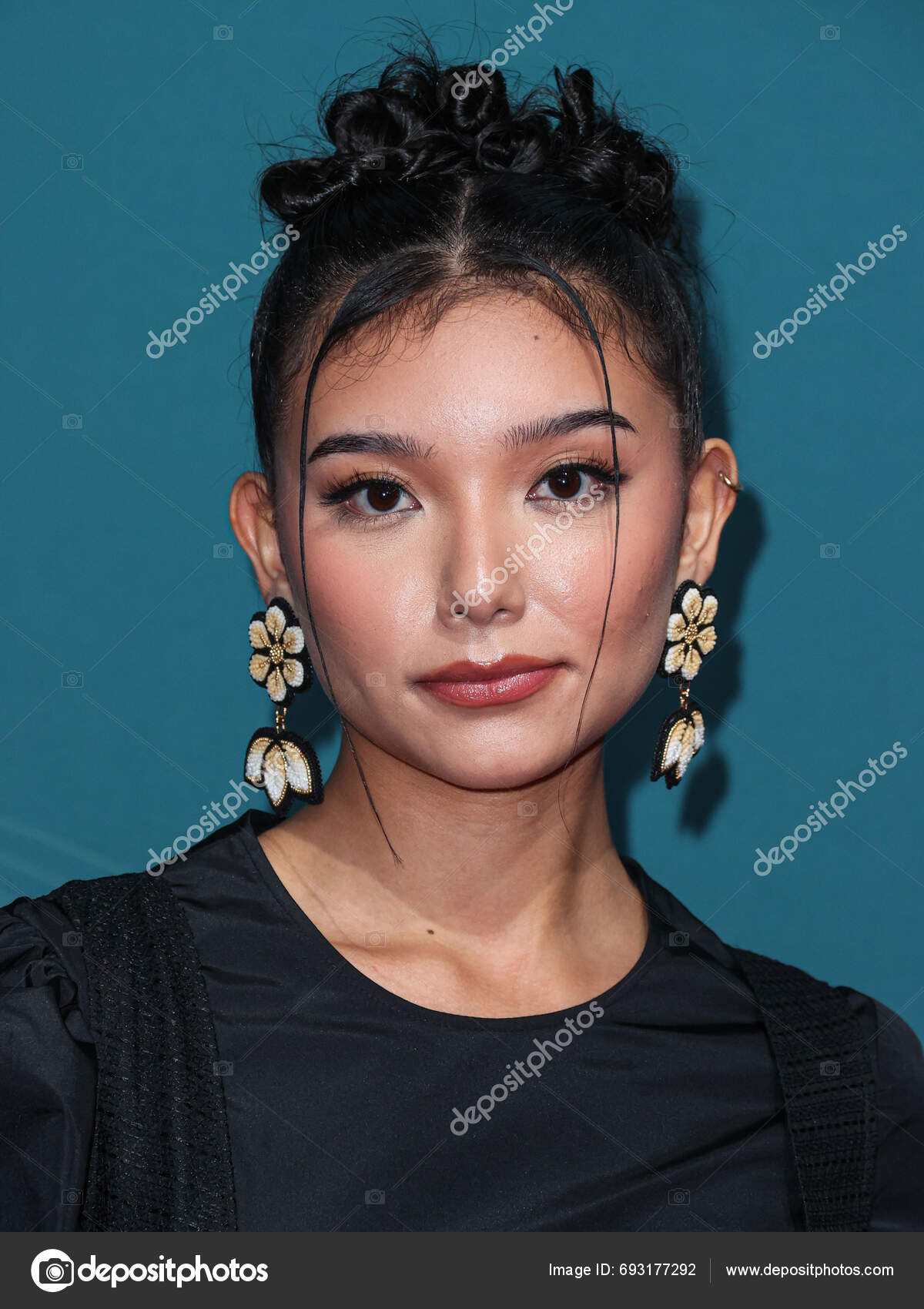 Canadian American Actress Singer Songwriter Kiawentiio Tarbell Arrives