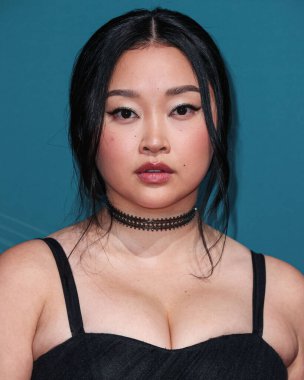 Amerikalı aktris ve YouTuber Lana Condor, 16 Aralık 2023 'te Beverly Hilton Oteli' nde düzenlenen 21. Unutulmaz Asya Amerikan Ödülleri 'ne geldiler..