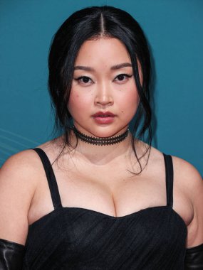 Amerikalı aktris ve YouTuber Lana Condor, 16 Aralık 2023 'te Beverly Hilton Oteli' nde düzenlenen 21. Unutulmaz Asya Amerikan Ödülleri 'ne geldiler..