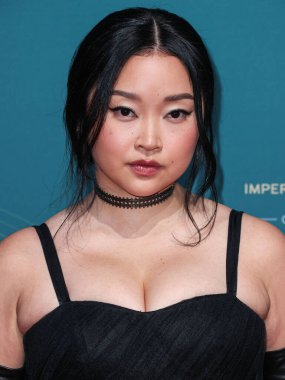 Amerikalı aktris ve YouTuber Lana Condor, 16 Aralık 2023 'te Beverly Hilton Oteli' nde düzenlenen 21. Unutulmaz Asya Amerikan Ödülleri 'ne geldiler..