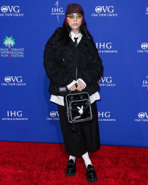 Billie Eilish, Palm Springs Uluslararası Film Festivali Ödülleri 'ne 4 Ocak 2024' te Palm Springs, Riverside County, Kaliforniya, ABD 'de düzenlenen 35..