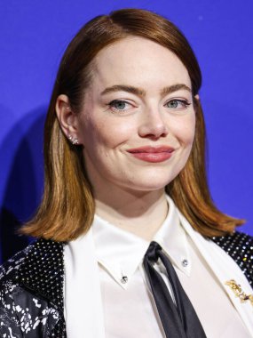 Özel yapım giyinen Emma Stone, Palm Springs Uluslararası Film Festivali Ödülleri 'ne 4 Ocak 2024' te Palm Springs, Riverside County, Kaliforniya 'da düzenlenen 35..