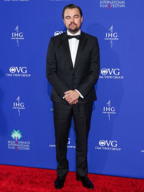 Leonardo DiCaprio, 4 Ocak 2024 'te Palm Springs Kongre Merkezi' nde düzenlenen 35. Palm Springs Uluslararası Film Festivali Ödülleri 'ne geldi. (Fotoğraf: Xavier Collin / Imag