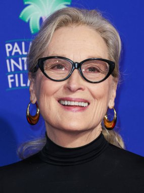 Meryl Streep, Palm Springs Uluslararası Film Festivali Ödülleri 'ne 4 Ocak 2024' te Palm Springs, Riverside County, Kaliforniya, ABD 'de düzenlenen 35..