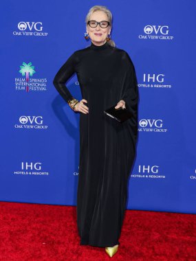 Meryl Streep, Palm Springs Uluslararası Film Festivali Ödülleri 'ne 4 Ocak 2024' te Palm Springs, Riverside County, Kaliforniya, ABD 'de düzenlenen 35..