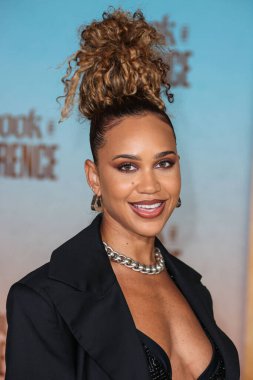 Amanda Reifer, 5 Ocak 2024 'te Los Angeles, Kaliforniya, ABD' de bulunan Los Angeles Sinema Müzesi 'ndeki David Geffen Tiyatrosu' nda düzenlenen Sony Pictures 'ın' The Book of Clarence 'filminin galasına gelir..