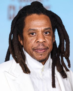 Jay-Z (Shawn Corey Carter), 5 Ocak 2024 tarihinde Los Angeles, Kaliforniya, ABD 'de bulunan Los Angeles Sinema Müzesi' ndeki David Geffen Tiyatrosu 'nda düzenlenen Sony Pictures' ın 'The Book of Clarence' filminin Los Angeles galasına geldi..