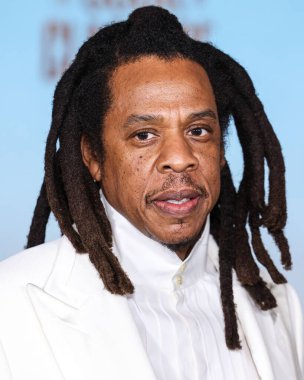 Jay-Z (Shawn Corey Carter), 5 Ocak 2024 tarihinde Los Angeles, Kaliforniya, ABD 'de bulunan Los Angeles Sinema Müzesi' ndeki David Geffen Tiyatrosu 'nda düzenlenen Sony Pictures' ın 'The Book of Clarence' filminin Los Angeles galasına geldi..