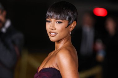 Karrueche Tran, Los Angeles 'taki Sony Pictures' ın 