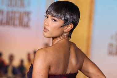 Karrueche Tran, Los Angeles 'taki Sony Pictures' ın 