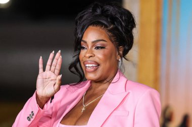 Niecy Nash Betts, 5 Ocak 2024 tarihinde Los Angeles, Kaliforniya, ABD 'de bulunan Akademi Sinema Müzesi' ndeki David Geffen Tiyatrosu 'nda düzenlenen Sony Pictures' ın Los Angeles Prömiyeri 'nin Clarence Kitabı' na ulaşır. Fotoğraf: Xavier Col