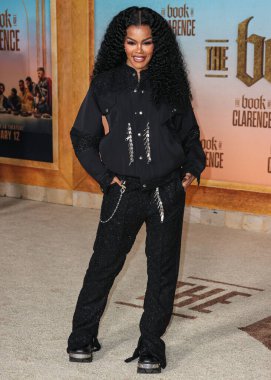 Teyana Taylor, 5 Ocak 2024 'te Los Angeles, Kaliforniya, ABD' de bulunan Los Angeles Sinema Müzesi 'ndeki David Geffen Tiyatrosu' nda düzenlenen Sony Pictures 'ın' The Book of Clarence 'filminin galasına geldi..