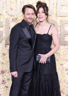 Kieran Culkin ve Jazz Charton, Beverly Hilton Oteli 'nde 7 Ocak 2024' te düzenlenen 81..