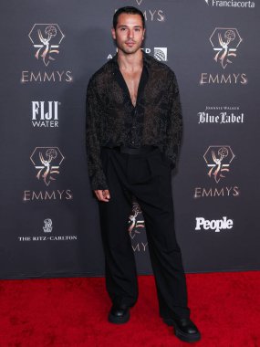 Giuseppe Giofre, 13 Ocak 2024 'te Los Angeles' taki JW Marriott Los Angeles Live Platinum Balo Salonu 'nda düzenlenen 75..