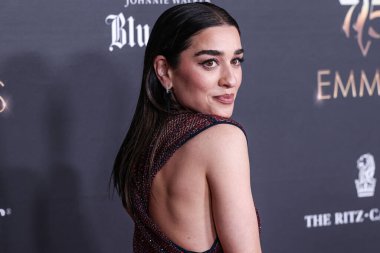 Simona Tabasco, 13 Ocak 2024 'te Los Angeles Los Angeles' ta düzenlenen JW Marriott Live Platinum Balo Salonu 'nda düzenlenen 75..