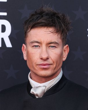 Barry Keoghan bir Zegna takımı, Christian Louboutin ayakkabıları ve bir Omega saati ile 14 Ocak 2024 'te Santa Monica, Los Angeles, Kaliforniya, ABD' de düzenlenen The Barker Hangar 'daki 29.. 
